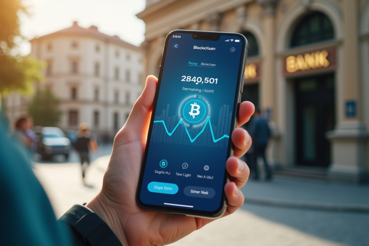 blockchain banque