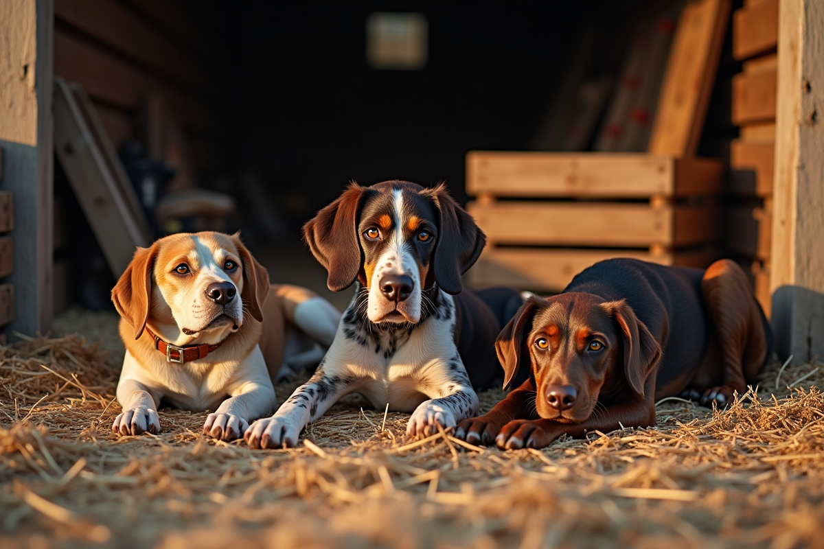 chien chasse
