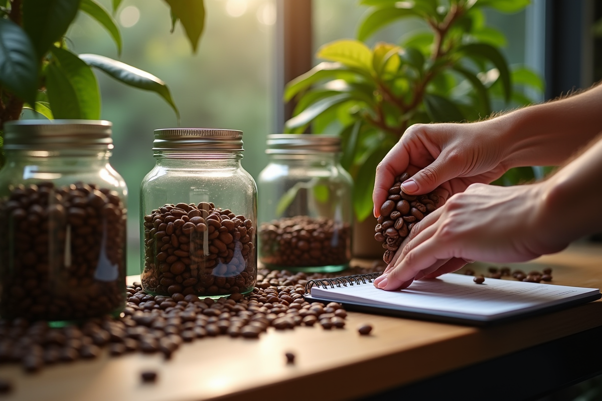café grains