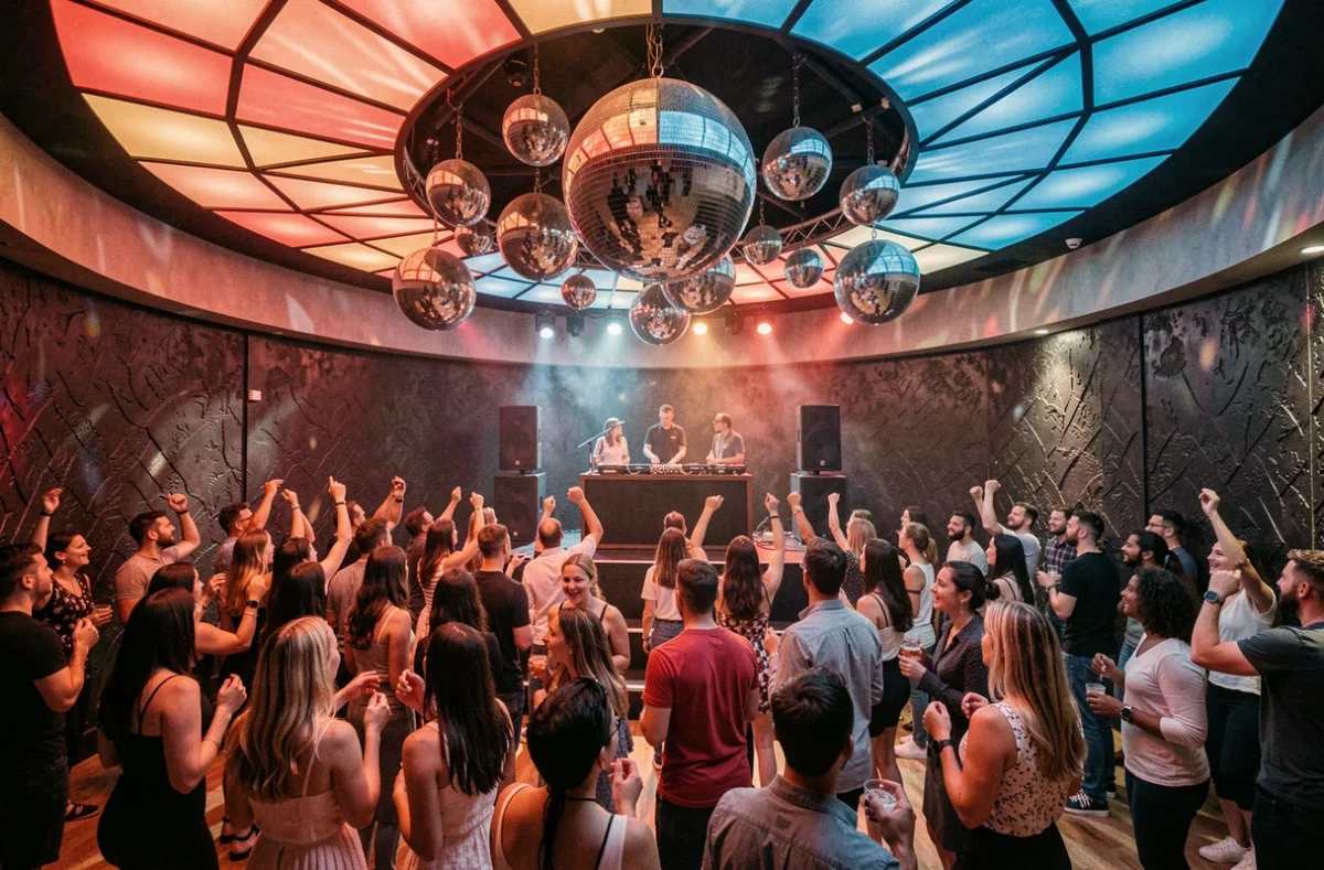 Le Planet 2.0 à Chabeuil, discothèque régionale avec piste animée et boules à facettes
