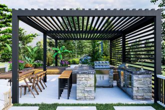 Pourquoi installer une pergola pour profiter de sa terrasse toute l’année ?